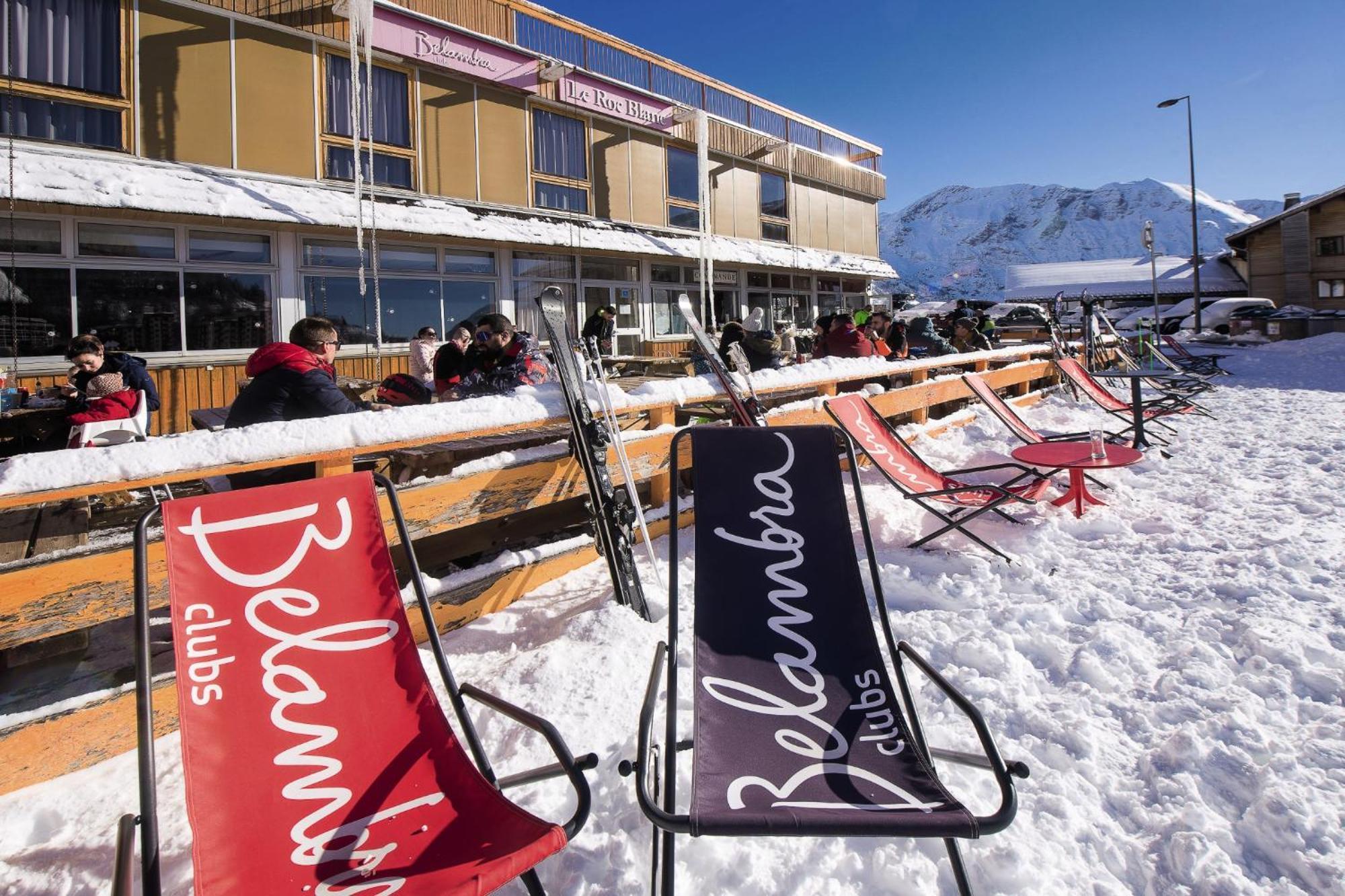 Belambra Clubs Orcieres 1850 - Le Roc Blanc Hotel ภายนอก รูปภาพ
